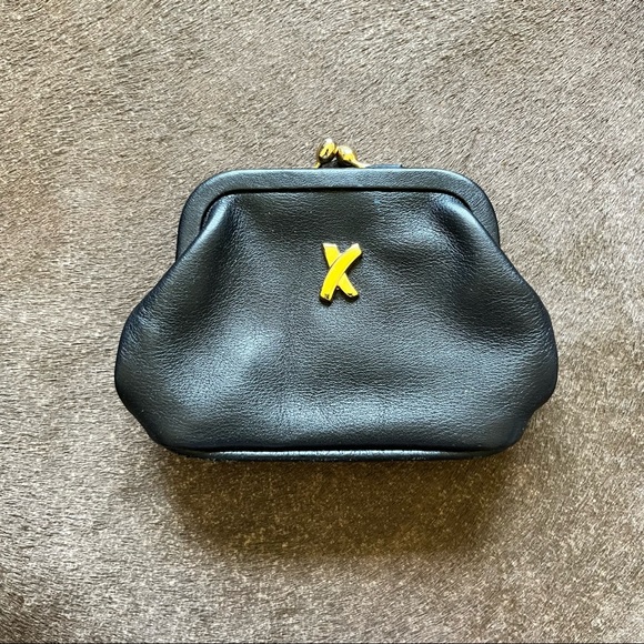 Paloma Picasso Handbags - By Paloma Picasso Snap Frame X Logo Coin Purse